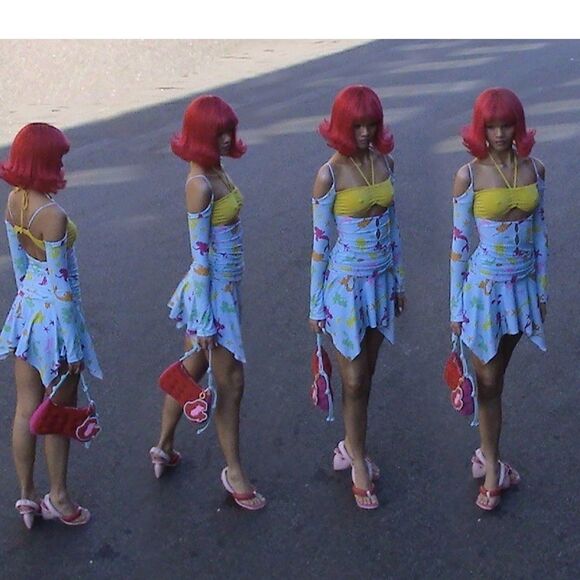 Marshall Columbia X Ariel Disney Dress Top Halter XS - Picture 2 of 11